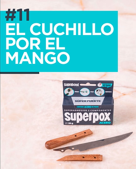 Arreglo de mango de cuchillo