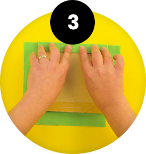 Juntá y presioná bien