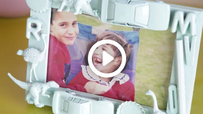 Portarretratos intervenido