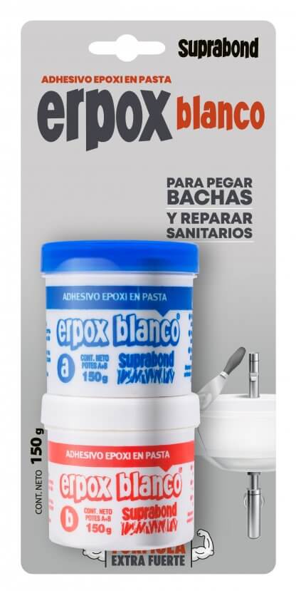 Adhesivo Erpox Blanco Epoxi en Pasta – Suprabond