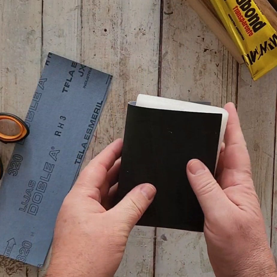 Plegar y doblar la lija