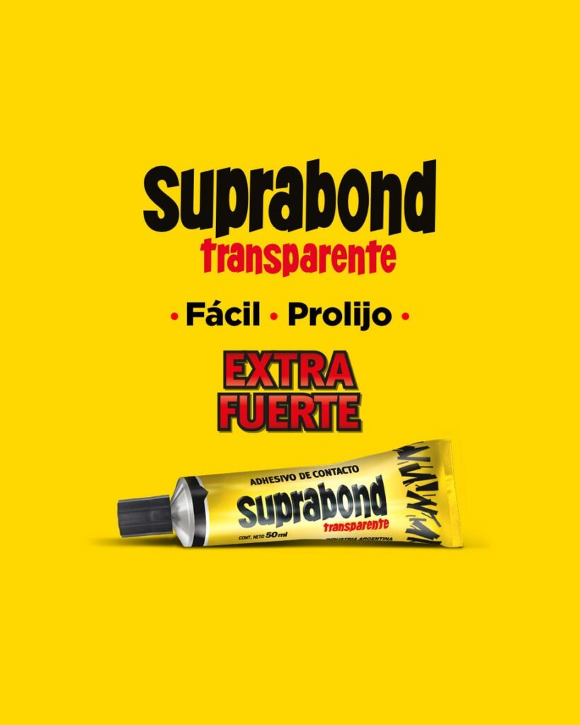 Pegamento Suprabond Transparente
