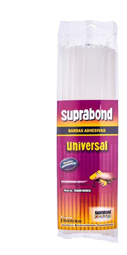 Barras adhesivas Hot Melt - universal 0,74x30 cm - 41 Unidades