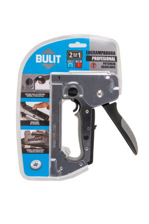 Engrampadora Profesional Potencia Regulable Sistema Dual - Carcasa metálica