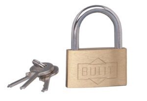 Candado standard de bronce macizo - 20 mm - 3 llaves