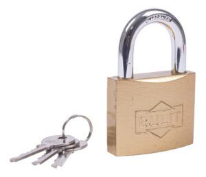 Candado de hierro dorado - N° 40