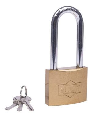 Candado de hierro dorado aro largo - N° 50