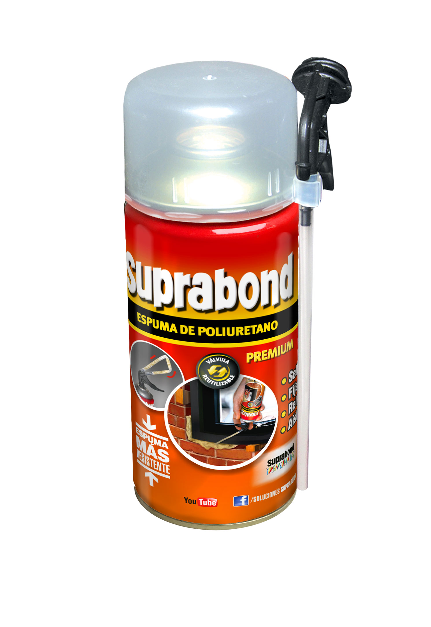 Espuma poliuret 300ML suprabond premium