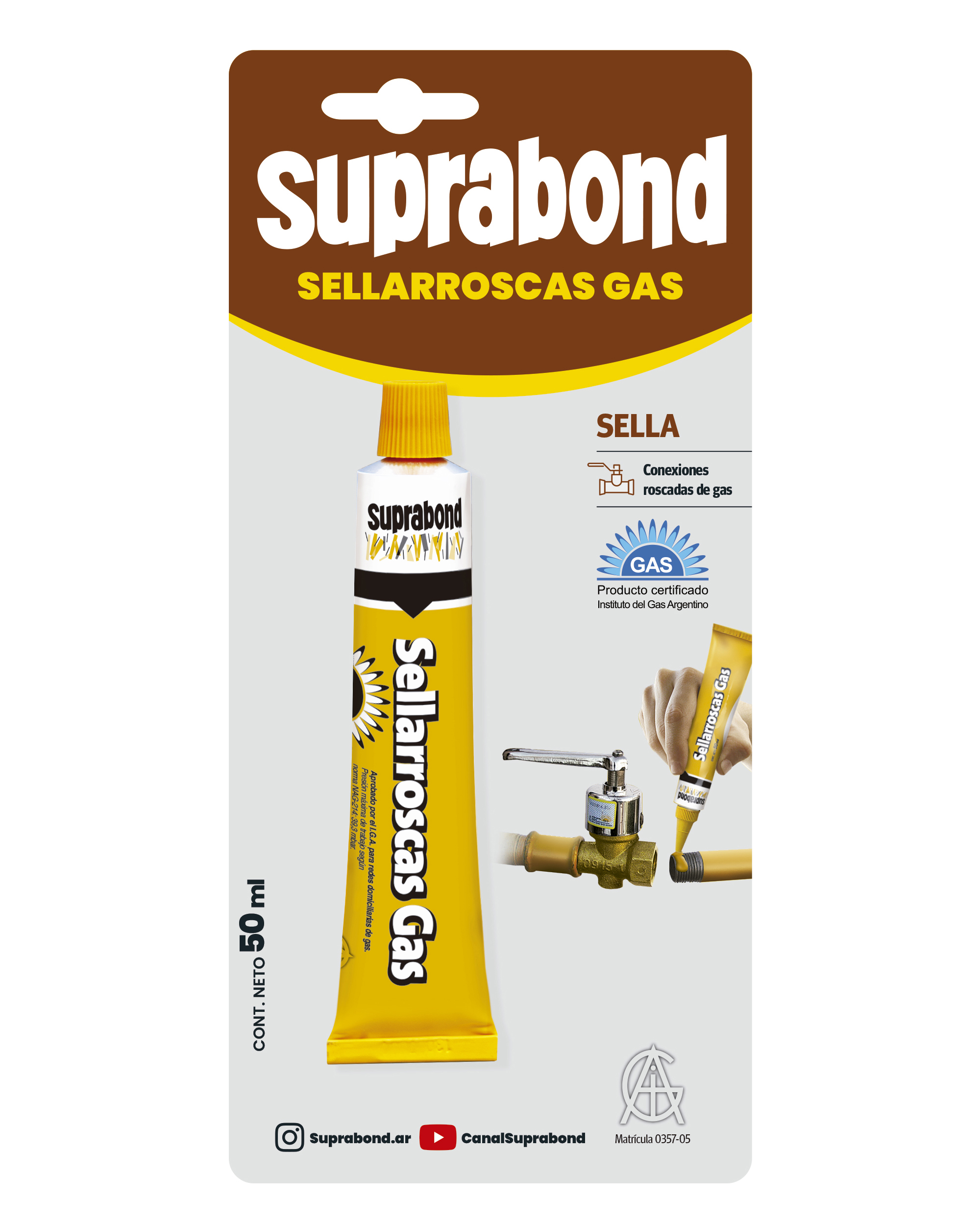 Sellarosca GAS 50 CC suprabond