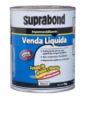 Venda líquida impermeabilizante - blanca - 1/2 Kg.