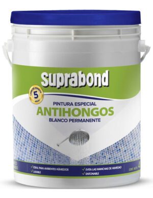 Pintura especial antihongos impermeabilizante - 4 lt blanco