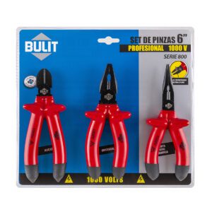 Set de pinzas profesionales serie 800 -  1000V - 3 unidades