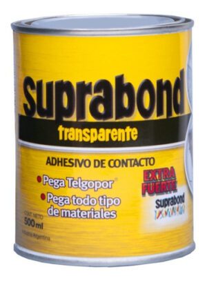 Adhesivo Suprabond transparente - Lata 500 ml