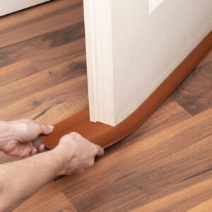 Zócalo doble extra ancho marrón - 95 cm