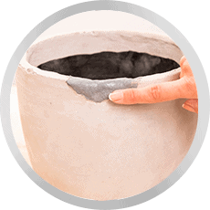 ¿Buscás restaurar una maceta rota?