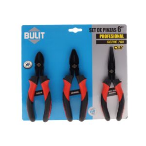 Set de pinzas profesionales serie 700 - 3 unidades