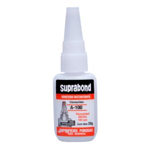 Cianoacrilato - superficies porosas A100
