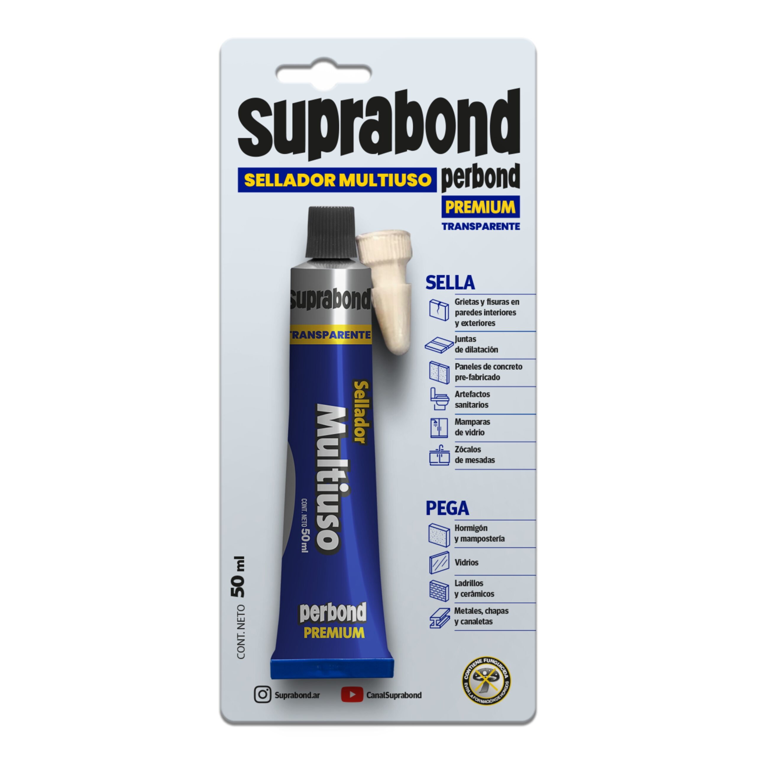 Perbond premium X 50 CC transparente suprabond