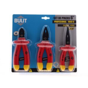 Set de pinzas profesionales serie 1000 -  1000V - 3 unidades